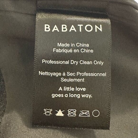 BABATON Aritzia Jupe Fletcher Wool Blend Pencil Skirt Sz 2 Gray - Picture 5 of 6